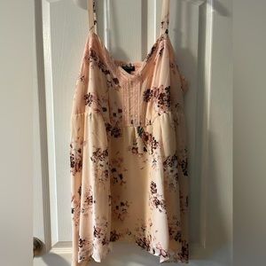NWT Torrid size 2 Pink Chiffon Babydoll